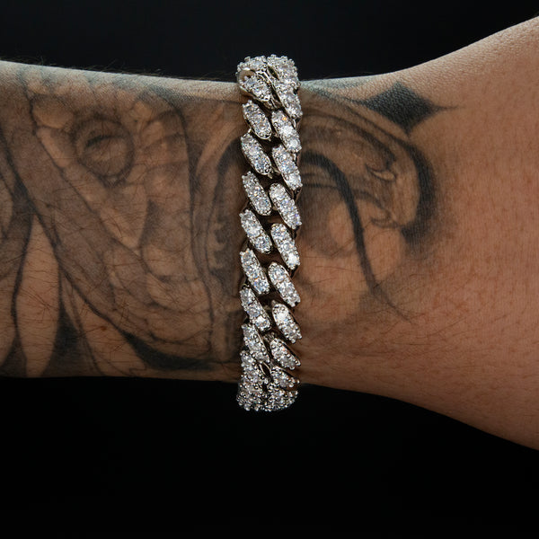 VVS Cuban Prong Link Bracelet