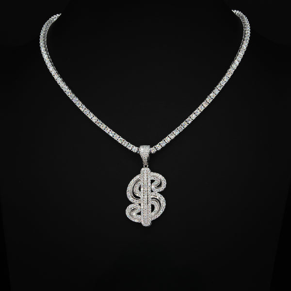 VVS Money Sign Pendant