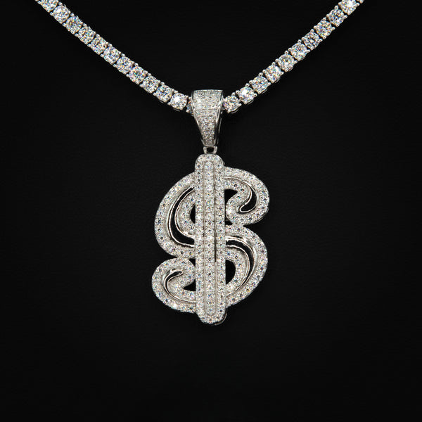 VVS Money Sign Pendant