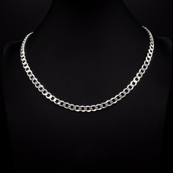 5mm Sterling Silver Miami Cuban Necklace