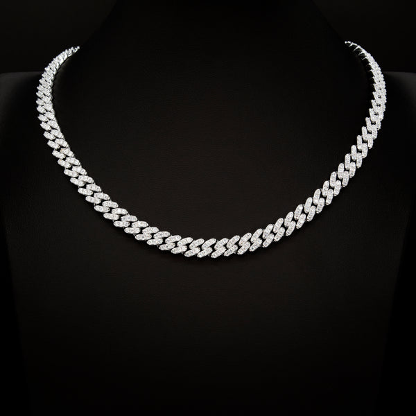 VVS 8mm Cuban Link Necklace