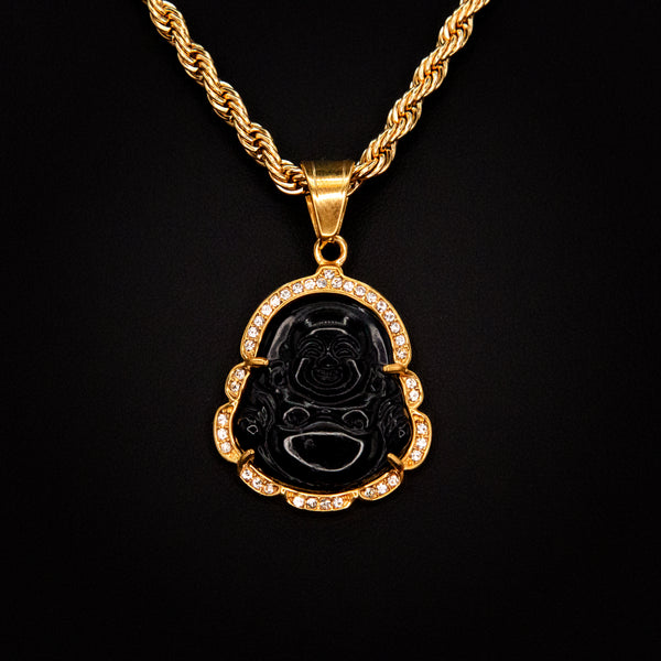 Buddha Pendant in Yellow Gold