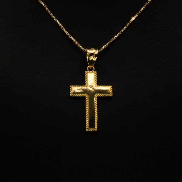 Cross 10k Solid Gold