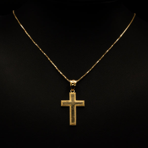 Cross 10k Solid Gold