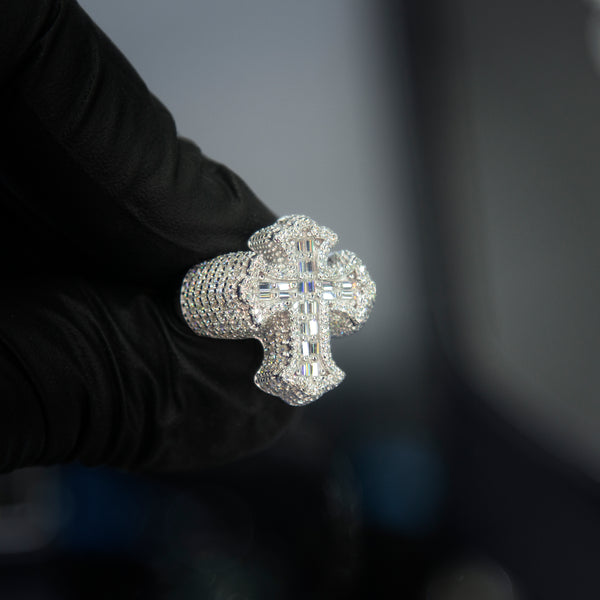 Baguette Cross RIng