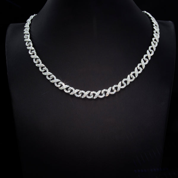 8mm Infinity Link Necklace