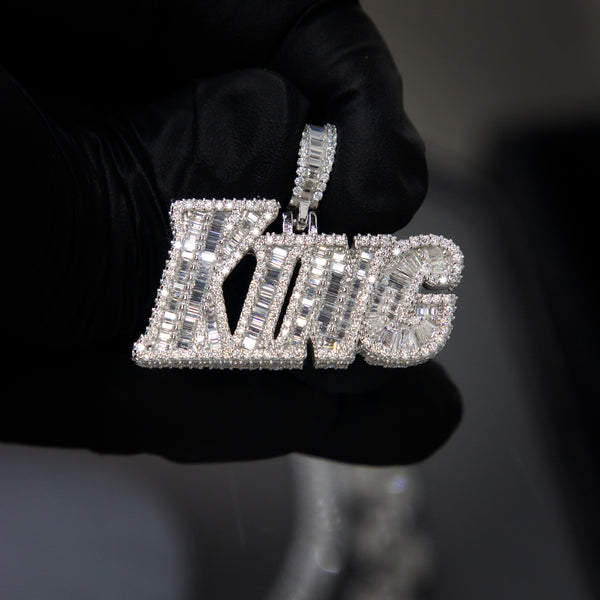 Baguette King Pendant